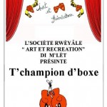 T'champion d'boxe