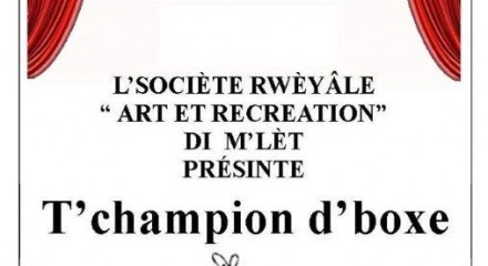 T'champion d'boxe