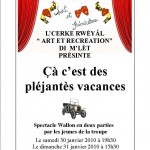 Ça c’est des pléjantès vacances - Affiche